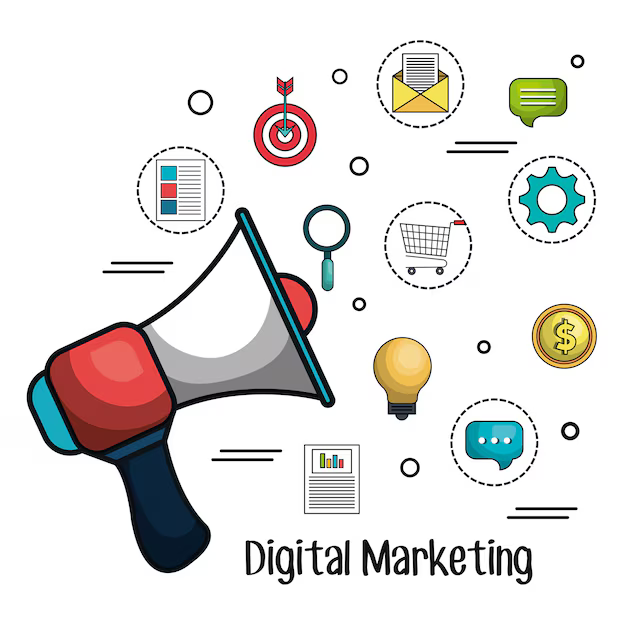 Digital Marketing Illustration